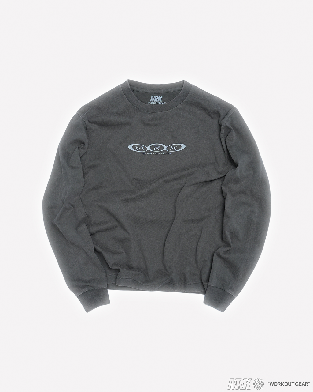 MRK LONG SLEEVE TEE FADE GRAY