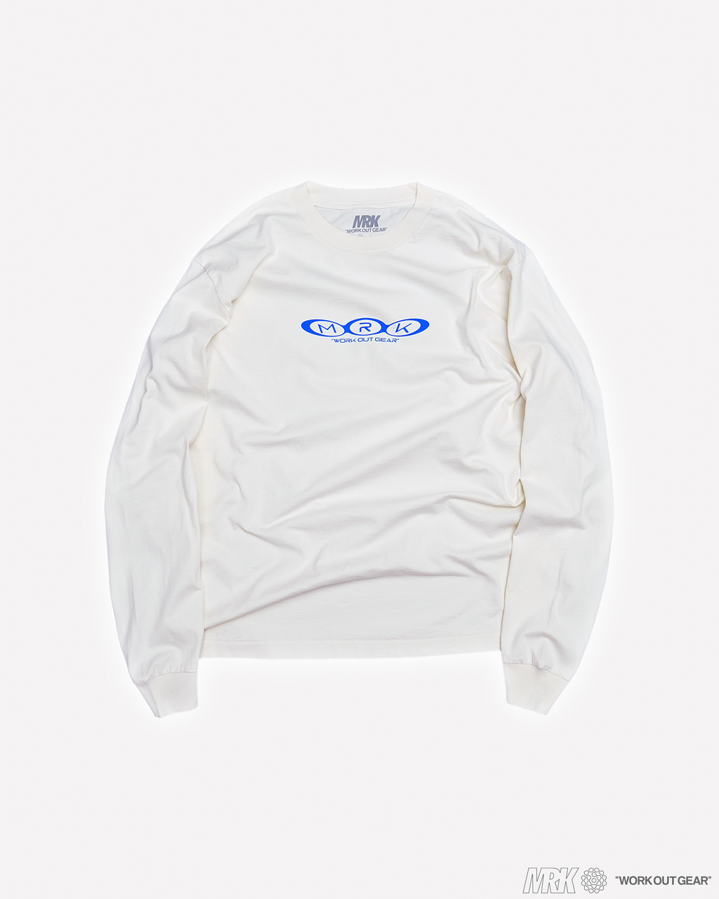 MRK LONG SLEEVE TEE FADE WHITE