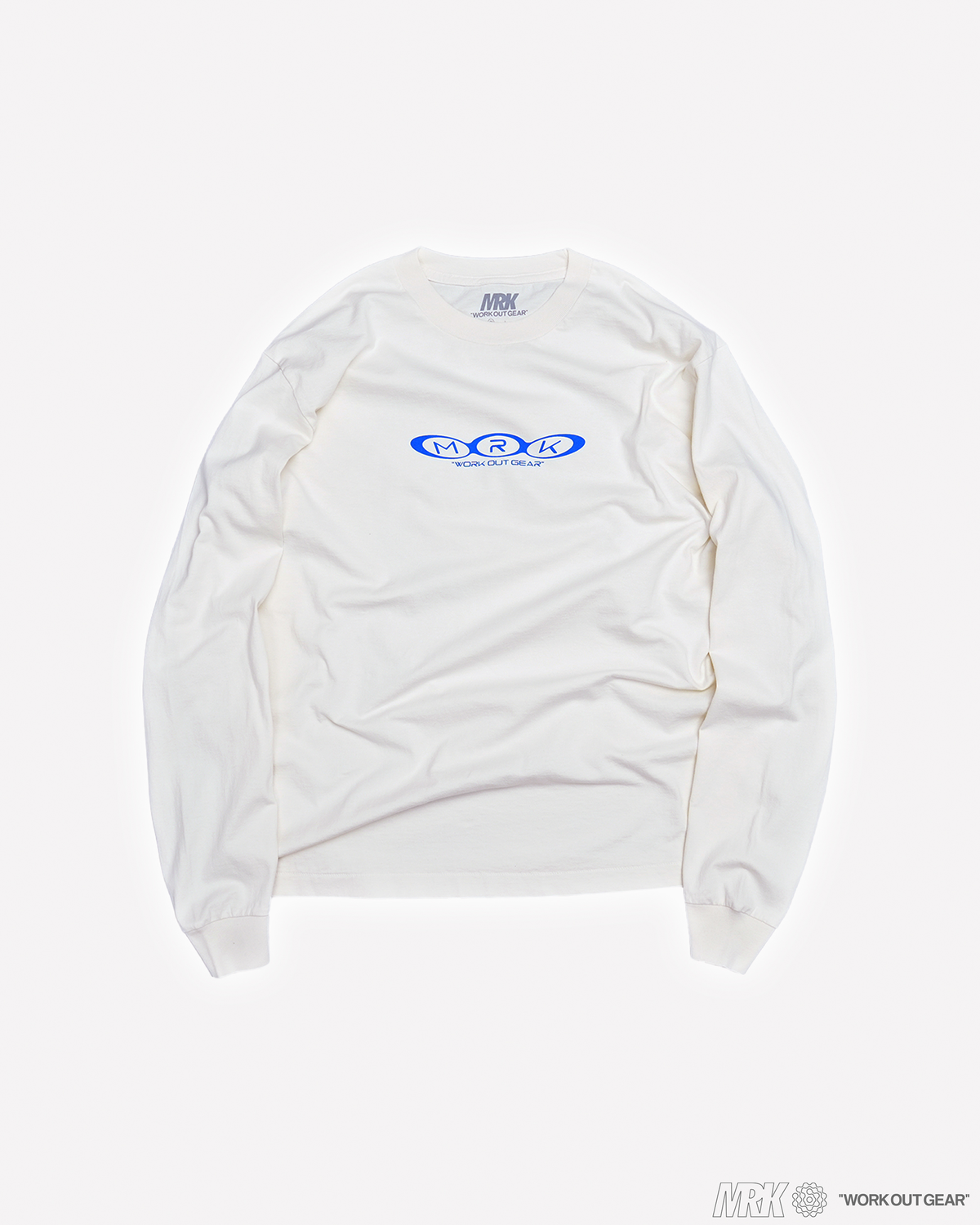 MRK LONG SLEEVE TEE FADE WHITE