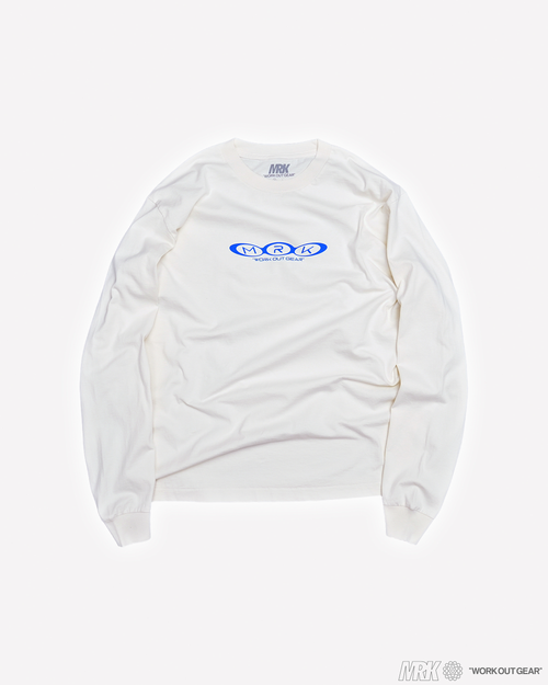 MRK LONG SLEEVE TEE FADE WHITE