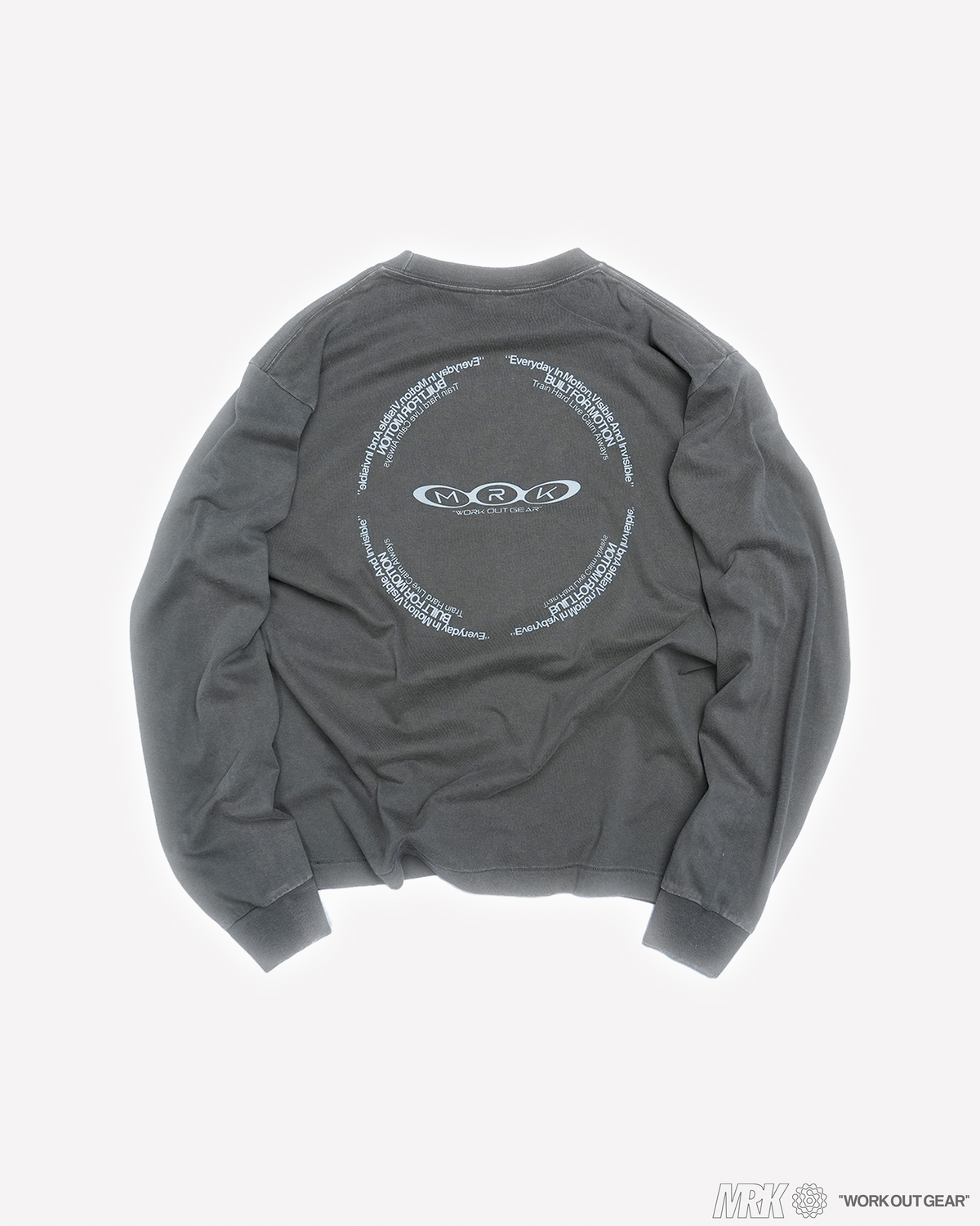 MRK LONG SLEEVE TEE FADE GRAY