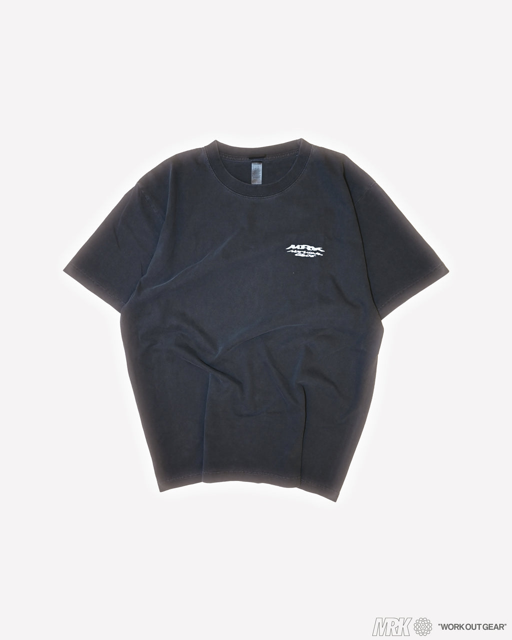 WORKOUT BACKLOGO TEE　BK
