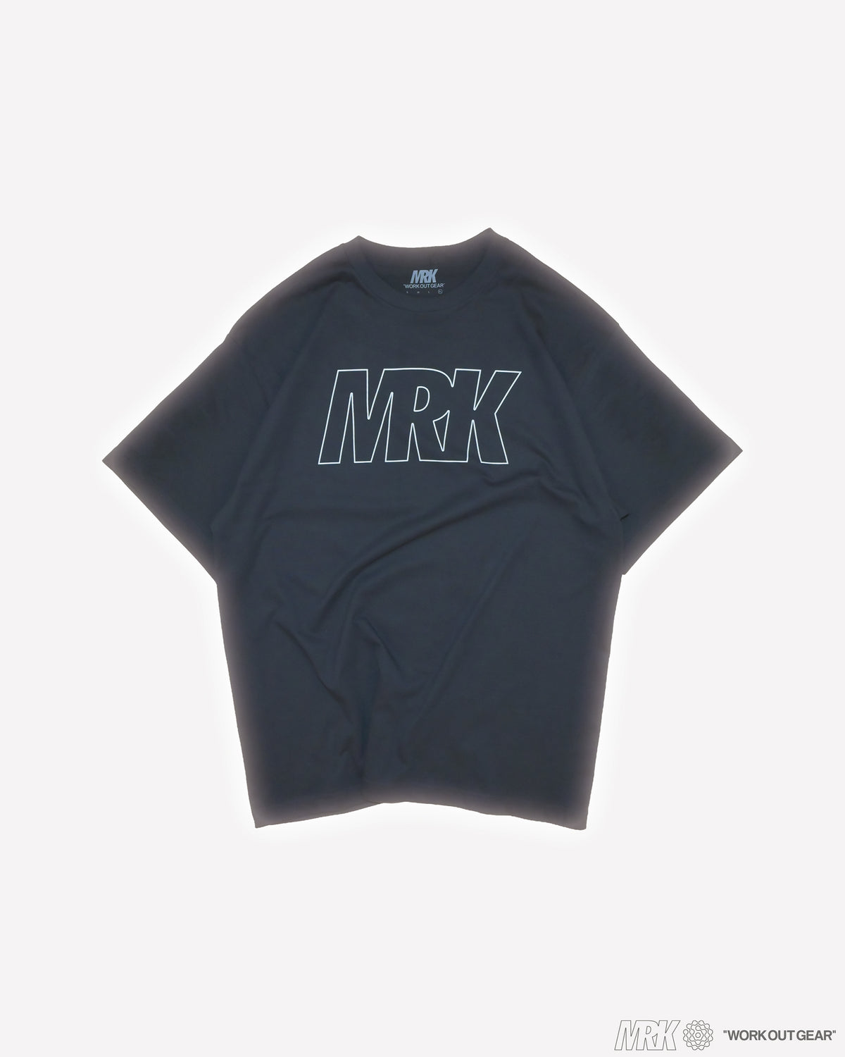 MRK BIG LOGO TEE DARK GRAY
